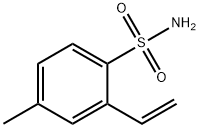 Benzenesulfonamide, 2-ethenyl-4-methyl- (9CI) 结构式