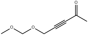 3-Pentyn-2-one, 5-(methoxymethoxy)- (9CI) 结构式