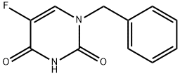 1-BENZYL-5-FLUOROURACIL 结构式