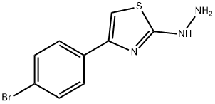 4-(4-溴苯基)-2-肼基噻唑 结构式