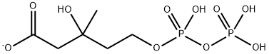 5-diphosphomevalonic acid 结构式