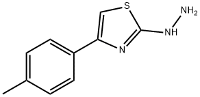 4-(4-METHYLPHENYL)-2(3H)-THIAZOLONE HYDRAZONE 结构式