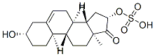 (3S,8R,9S,10R,13S,14S,16S)-3-hydroxy-10,13-dimethyl-17-oxo-16-sulfooxy-1,2,3,4,7,8,9,11,12,14,15,16-dodecahydrocyclopenta[a]phenanthrene 结构式