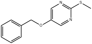 5-(Benzyloxy)-2-(Methylthio)pyriMidine 结构式