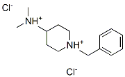 1-苄基-N,N-二甲基哌啶-4-胺双盐酸盐 结构式