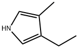 3-Ethyl-4-methyl-1H-pyrrole 结构式