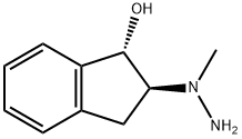 (1S,2S)-2-(1-Methylhydrazinyl)-2,3-dihydro-1H-inden-1-ol 结构式