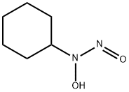 N-CYCLOHEXYL-N-NITROSOHYDROXYLAMINE 结构式