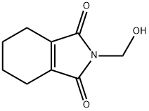 N-羟甲基-3,4,5,6-四氢邻苯二甲酰亚胺 结构式