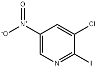 3-CHLORO-2-IODO-5-NITROPYRIDINE 结构式