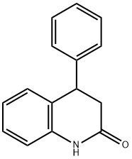 3,4-二氢-4-苯基-2(1H)-喹啉酮 结构式