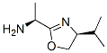 2-Oxazolemethanamine,4,5-dihydro-alpha-methyl-4-(1-methylethyl)-,(alphaS,4S)-(9CI) 结构式