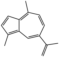 1,4-Dimethyl-7-isopropenylazulene 结构式