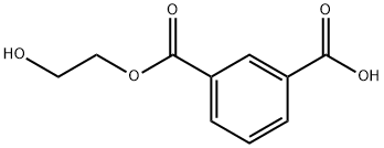 3-((2-羟基乙氧基)羰基)苯甲酸 结构式