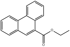 ethyl phenanthrene-9-carboxylate 结构式