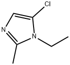 5-氯-1-乙基-2-甲基咪唑 结构式