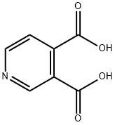 3,4-吡啶二羧酸 结构式