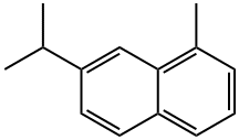7-異丙-1-甲萘 结构式