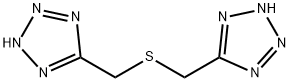 5-[[(1H-1,2,3,4-TETRAAZOL-5-YLMETHYL)THIO]METHYL]-1H-1,2,3,4-TETRAAZOLE 结构式