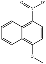 1-甲氧基-4-硝基萘 结构式