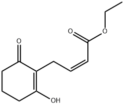 2-Butenoic acid, 4-(2-hydroxy-6-oxo-1-cyclohexen-1-yl)-, ethyl ester, (2Z)- (9CI) 结构式