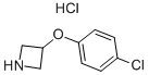 3-(4-氯苯氧基)吖啶盐酸盐 结构式