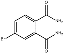 4-溴邻苯二甲酰胺 结构式