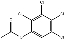 2,3,4,5-TETRACHLOROPHENYLACETATE 结构式