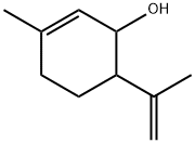3-methyl-6-(1-methylvinyl)cyclohex-2-en-1-ol  结构式