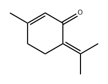 3-甲基-6-(丙烯-2-亚丙基)环己-2-烯酮 结构式