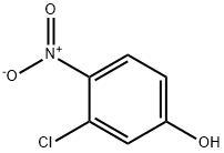 3-氯-4-硝基苯酚 结构式