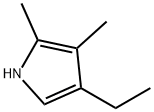 4-Ethyl-2,3-dimethyl-1H-pyrrole 结构式