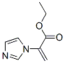 1H-Imidazole-1-aceticacid,alpha-methylene-,ethylester(9CI) 结构式