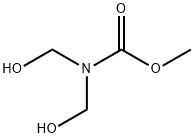 二(羟基甲基)氨基甲酸甲酯 结构式