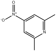 2,6-二甲基-4-硝基吡啶 结构式