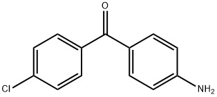 4-氨基-4-氯苯甲酮 结构式