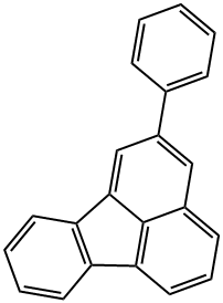 2-PHENYLFLUORANTHENE 结构式