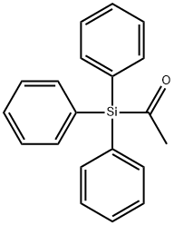 Acetyltriphenylsilane 结构式