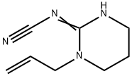 Cyanamide, [tetrahydro-1-(2-propenyl)-2(1H)-pyrimidinylidene]- (9CI) 结构式