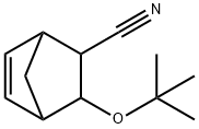 Bicyclo[2.2.1]hept-5-ene-2-carbonitrile, 3-(1,1-dimethylethoxy)- (9CI) 结构式