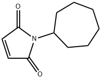 1-CYCLOHEPTYL-PYRROLE-2,5-DIONE 结构式