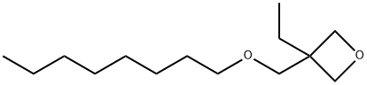 3-乙基-3-(辛氧基甲基)氧杂环丁烷 结构式