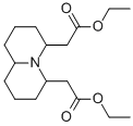 DIETHYL 2,2'-(OCTAHYDRO-1H-QUINOLIZINE-4,6-DIYL)DIACETATE 结构式