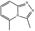 3,5-Dimethyl-1,2,4-triazolo[4,3-a]pyridine 结构式