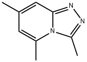 3,5,7-Trimethyl-1,2,4-triazolo[4,3-a]pyridine 结构式