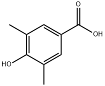 4-羟基-3,5-二甲基苯甲酸 结构式
