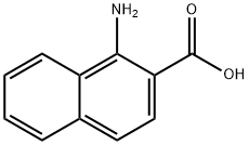 1-氨基-2-萘甲酸 结构式