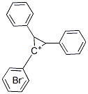 1,2,3-三苯基环丙鎓溴化物 结构式