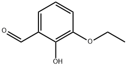 3-乙氧基水杨醛 结构式