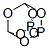 4,4a,8,8a-Tetrahydro-2,8,4,6-(epoxyethanediylideneoxy)[1,3,2]dioxaphosphorino[5,4-d]-1,3,2-dioxaphosphorin 结构式